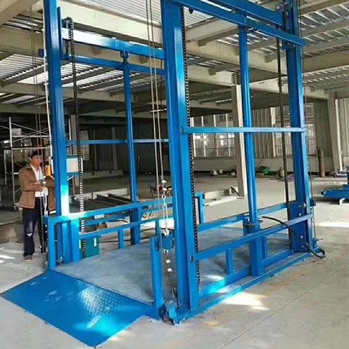 鞍山鏈條式升降貨梯